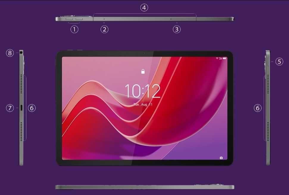 Планшет Lenovo M11 Wi-Fi 8/128GB Luna Grey (К 10, TB330FU) Леново