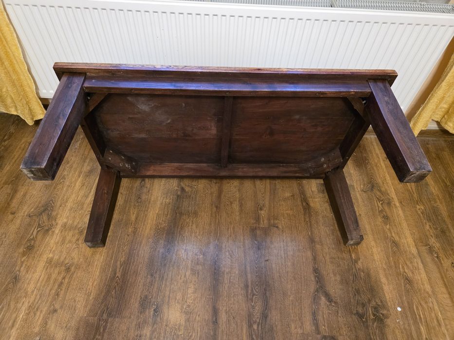 Stół kawowy 120/60/45 cm drewniany