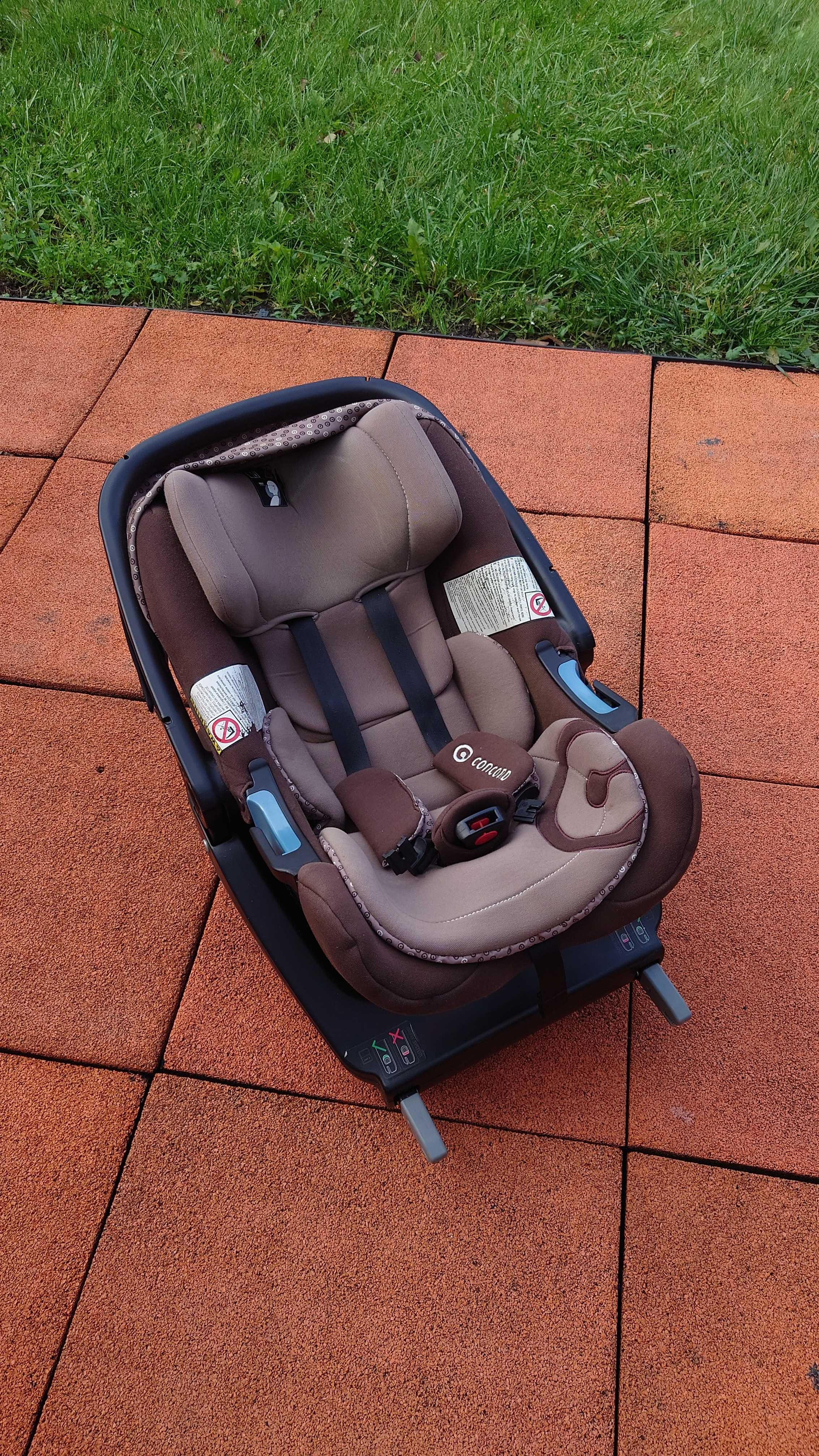 Wózek Concord Neo 3w1 i fotelik Concord Air Safe oraz baza ISOFIX