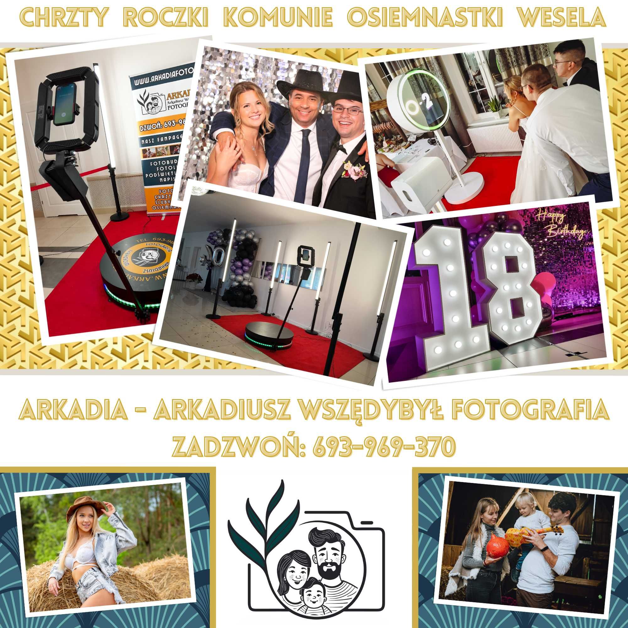 Fotobudka 360 | Fotolustro - wynajem | Konin Turek Kalisz Koło |