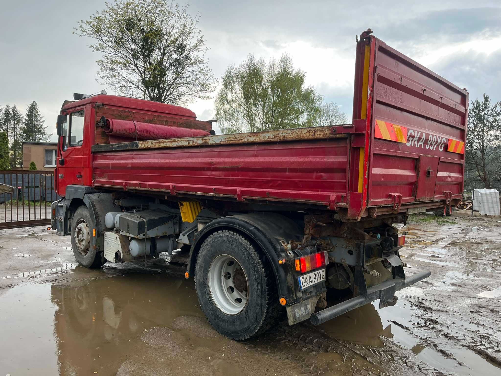MAN 19.343 wywrotka F2000 98r Meiller kiper