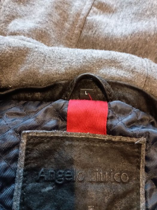 Kurtka zamszowa męska z kapturem