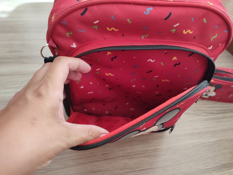 Mochila Escolar DISNEY Mickey It´S A Mickey Thing Vermelho
