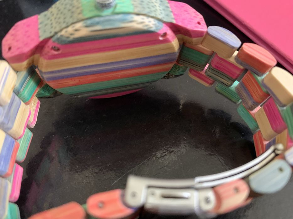 Zegarek z drewna unisex