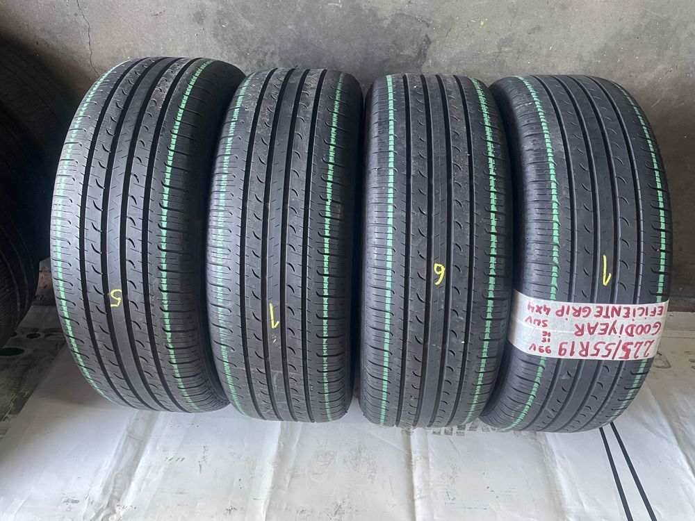 Pneus 225/55/19 Goodiyear todos Iguais impecaveis