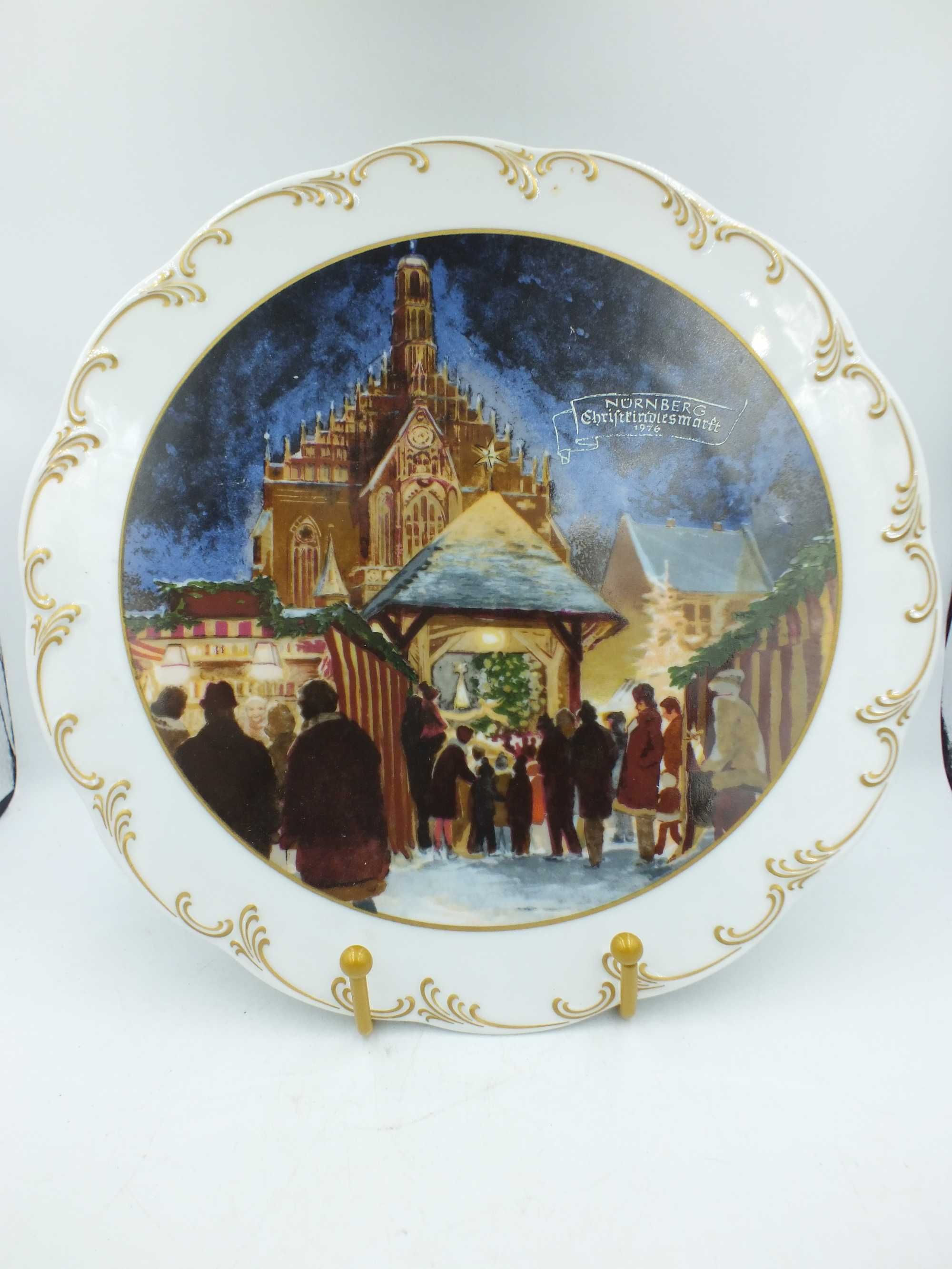 Talerz świąteczny porcelana Grupa Rosenthal B062530