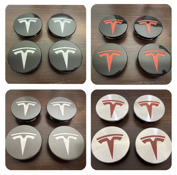 Колпачки на Диски Гайки Tesla Model 3 Y S X Plaid, Заглушки, Колпаки