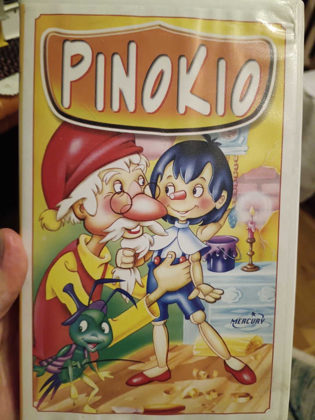 Pinokio kaseta VHS