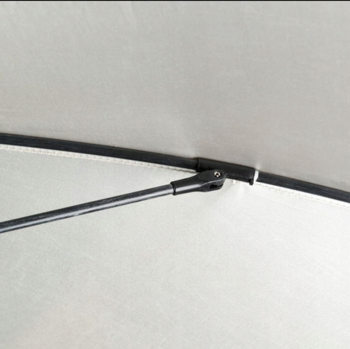 Parasol WINDPROFI czerwony wł. szkl. 200cm