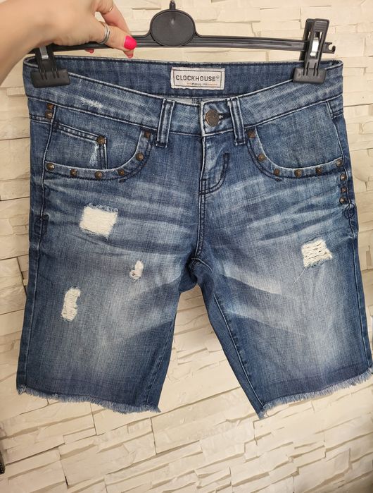 Spodenki jeansowe damskie C&A