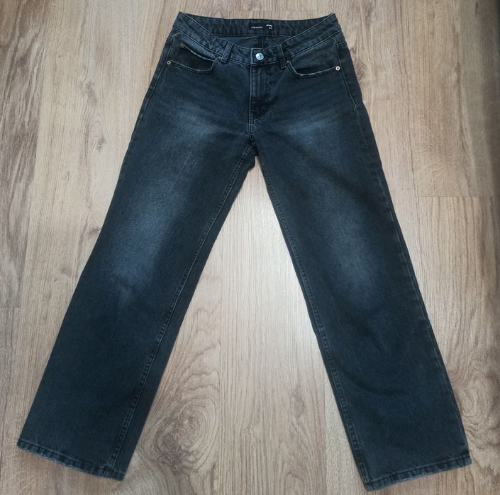 Czarne jeansy Sinsay |XS|