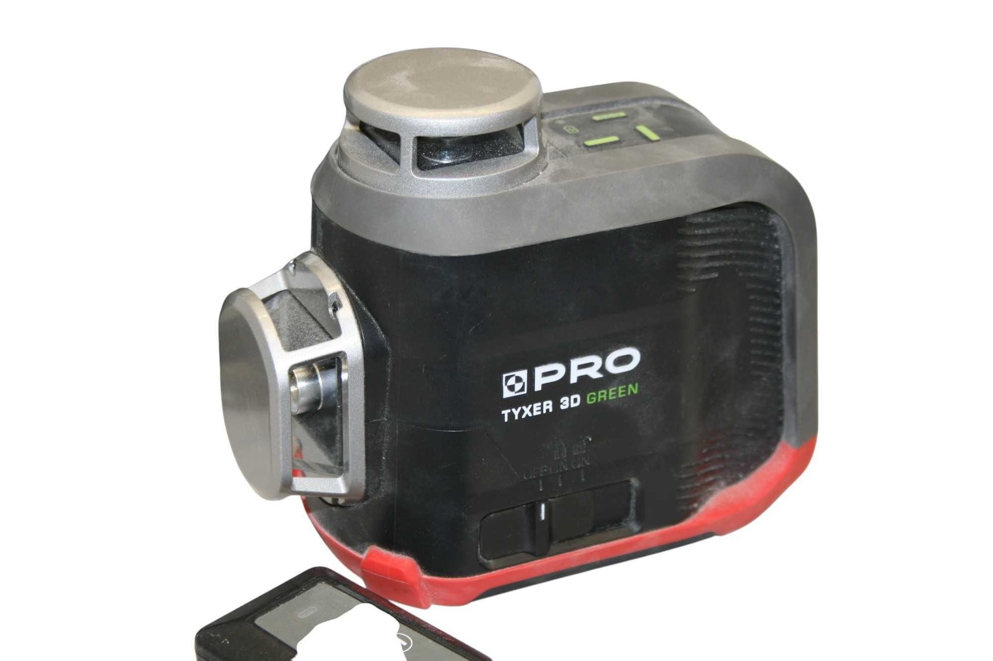 PRO laser wieloliniowy TYXER 3DG 3X360°