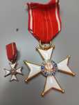 Order Polonia Restituta 1944 z miniaturką