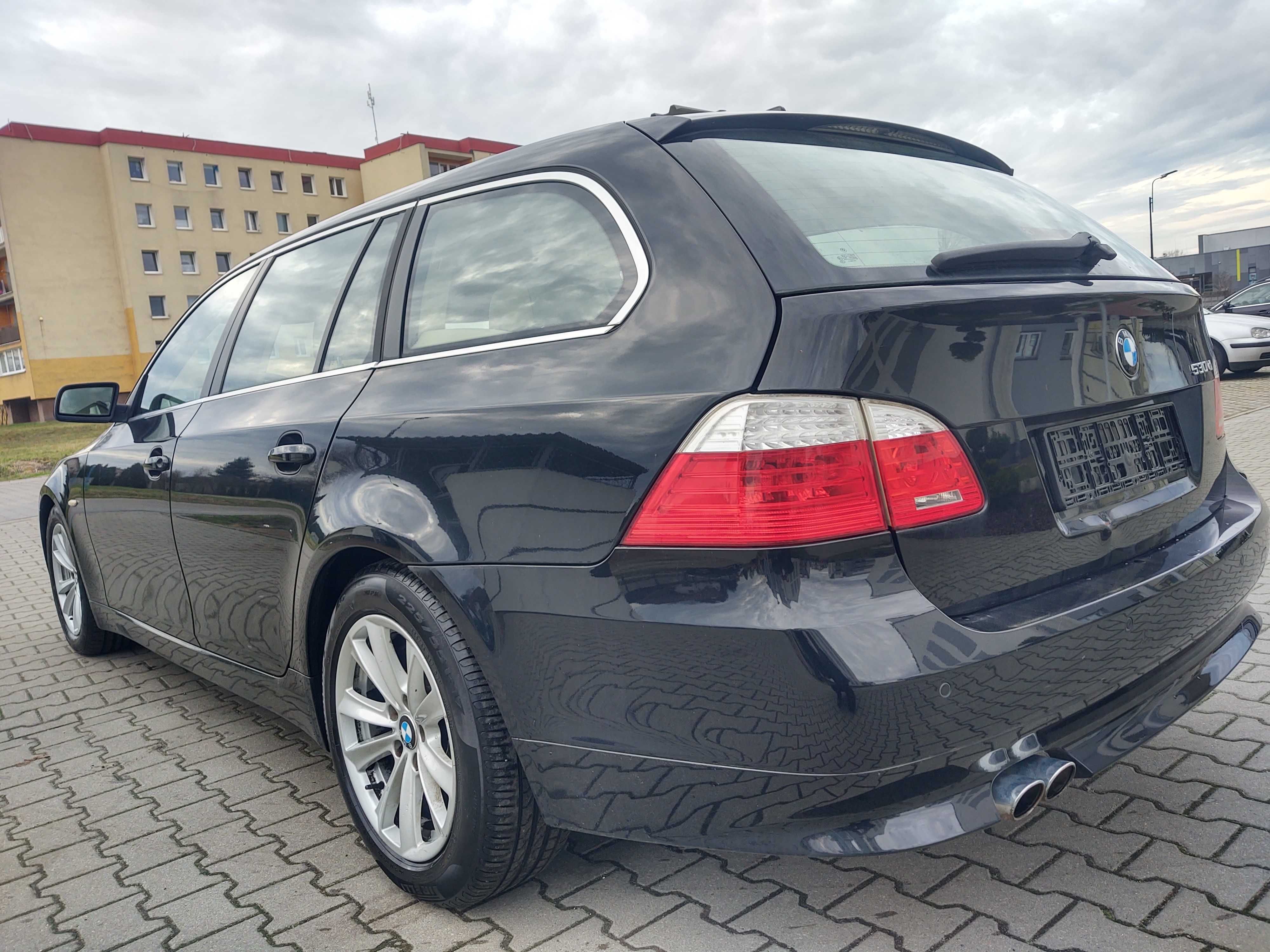 bmw e61 LIFT 530D 235KM FULL OPCJA po wymianie rozrzadu!!