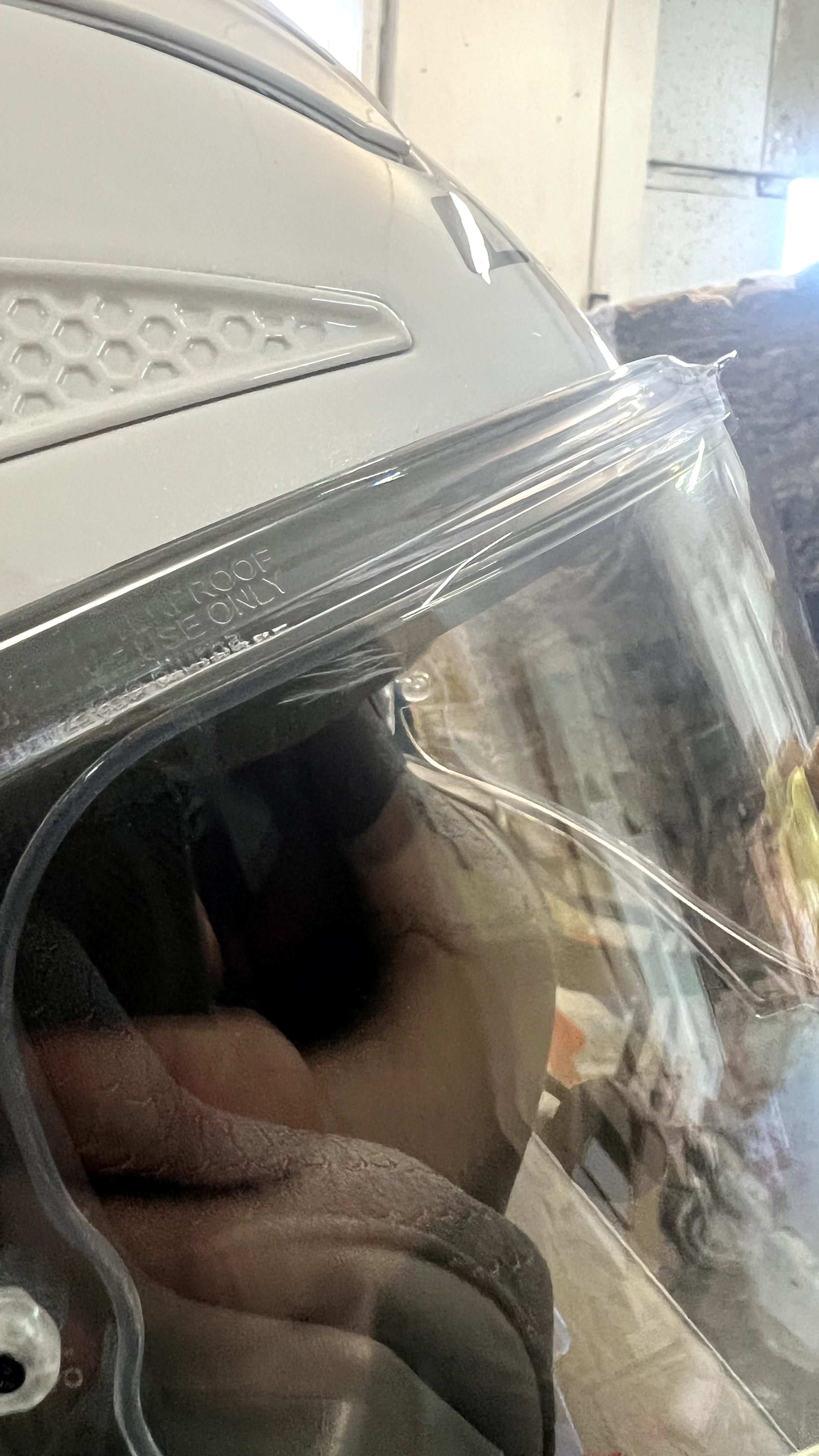 Kask LS2 ADVANT X BIAŁY rozmiar XL + Interkom CARDO Spirit HD