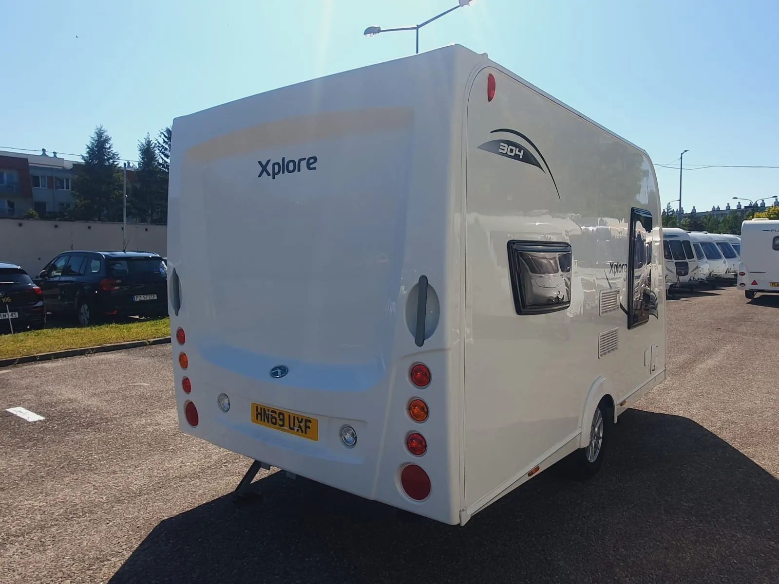 Przyczepa kempingowa  2016 Lekka Elddis Xplore Zarejestrowana 2 sypialnie DMC 1043 kg