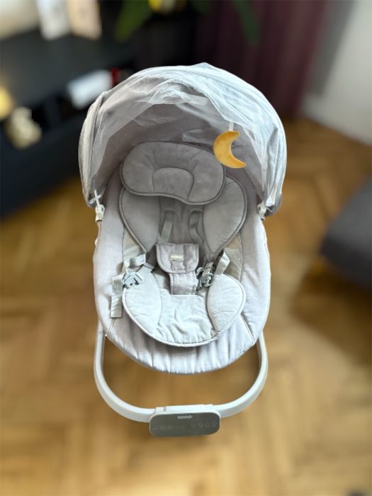 Leżaczek bujaczek dla niemowląt NENO NUBE elektryczny huśtawka