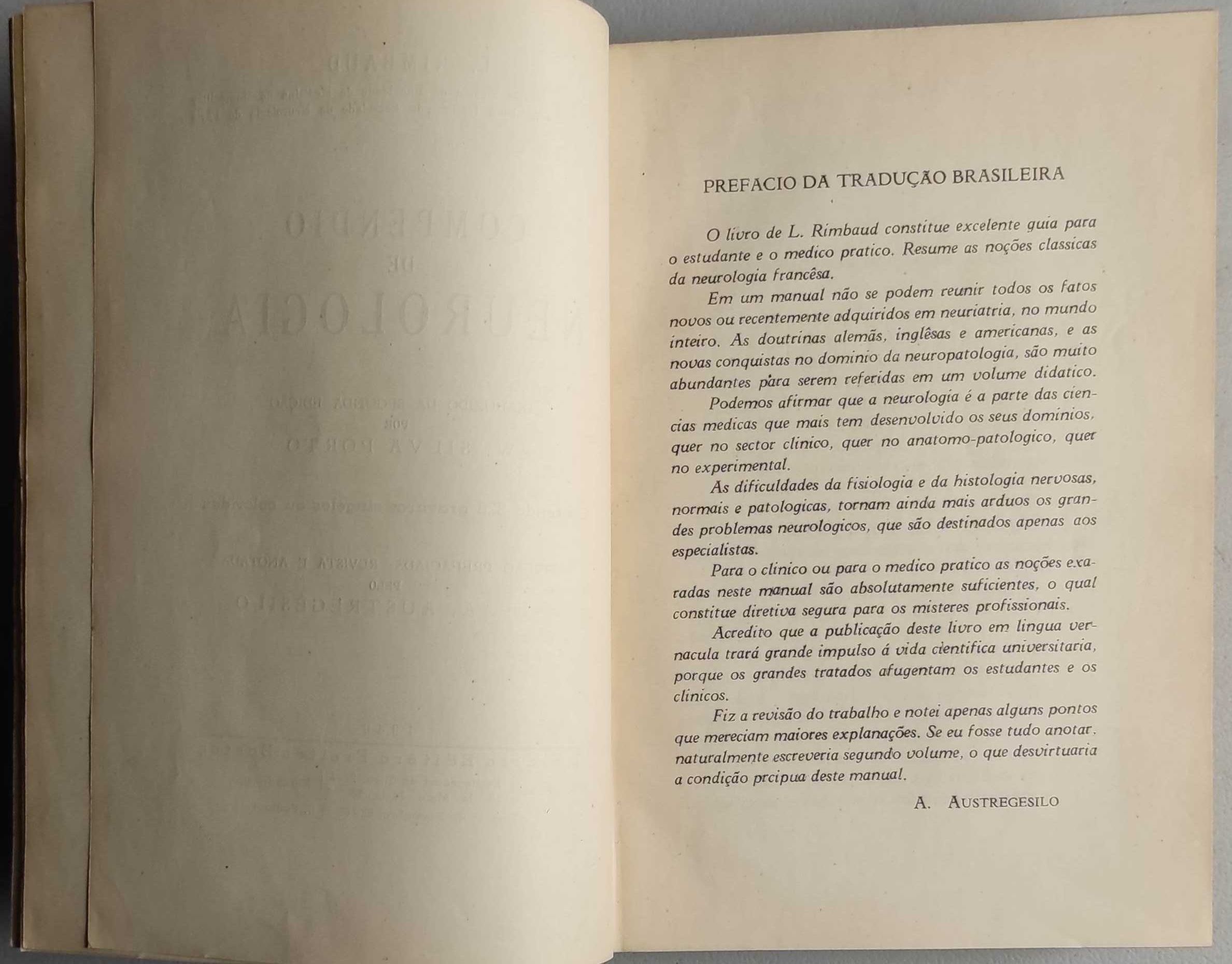 Livro - Compendio de Neurologia - L. Rimbaud