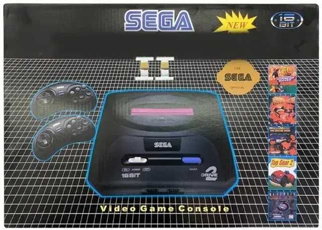 16-бітна ігрова консоль  SEGA MEGA DRIVE 2.