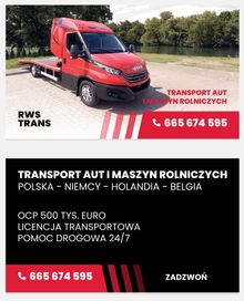 Transport Aut Maszyn Polska Niemcy Holandia Belgia