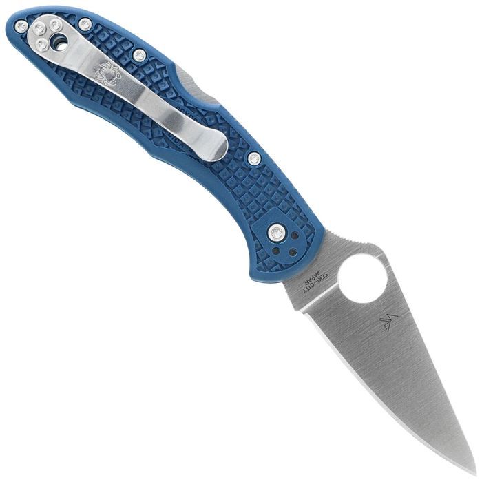 Nóż składany Spyderco Delica 4 Cobalt Blue FRN, Satin CPM SPY27 by Sal