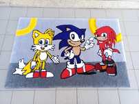 Tapete de criança personalizado e confortável "Sonic"