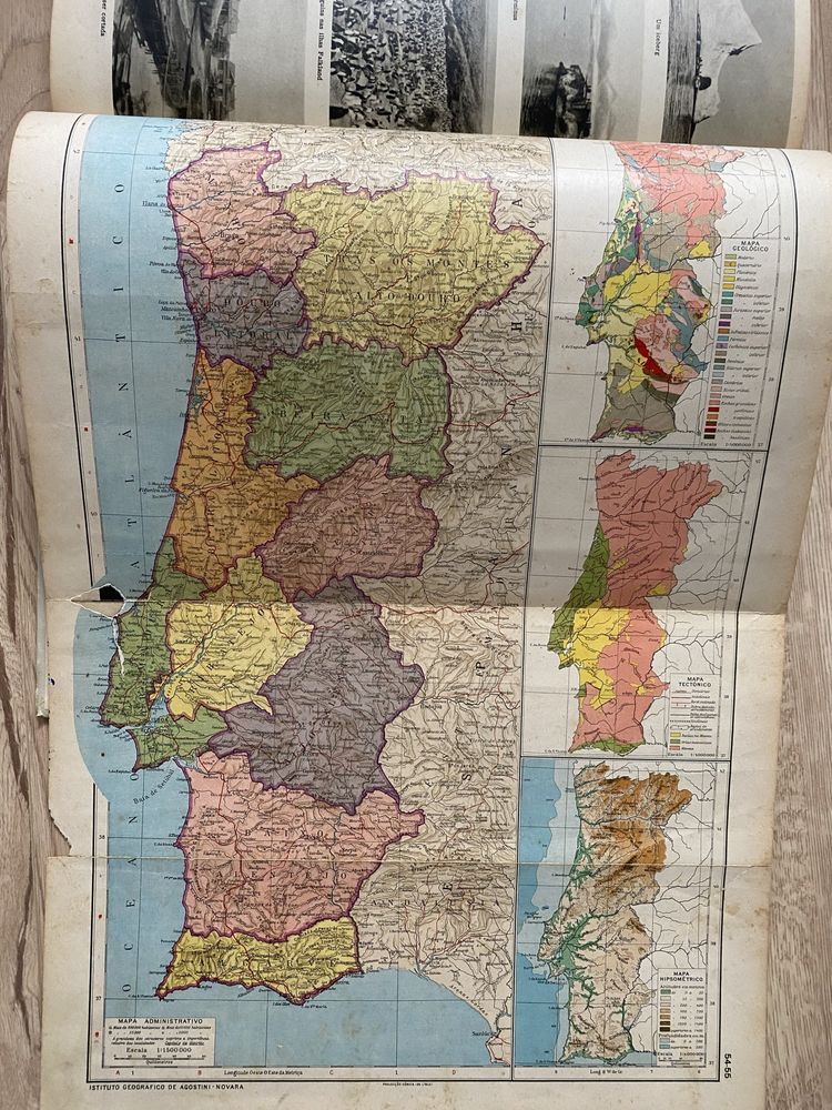 Novo Atlas Escolar Português (5a edição - 1954)