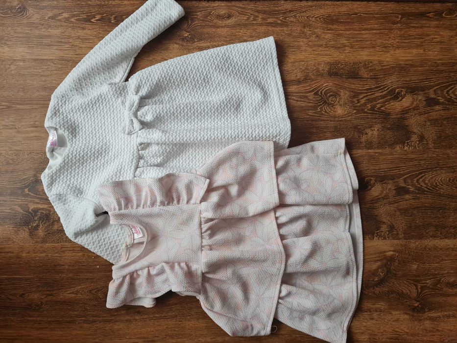 Sukienka biała 98 dziewczęca