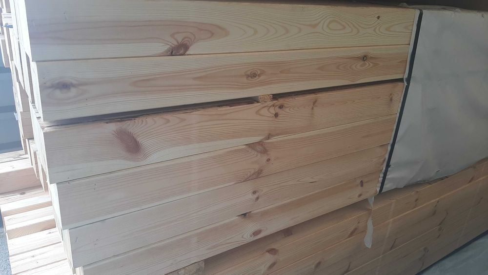 Belka klejona sosnowa 105x105x3650 mm