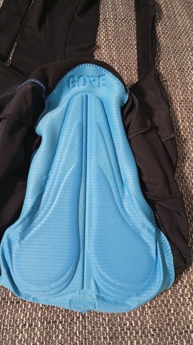 Чоловічі велошорти з нагрудником Gore Wear C5 Opti чорні. Розмір L.