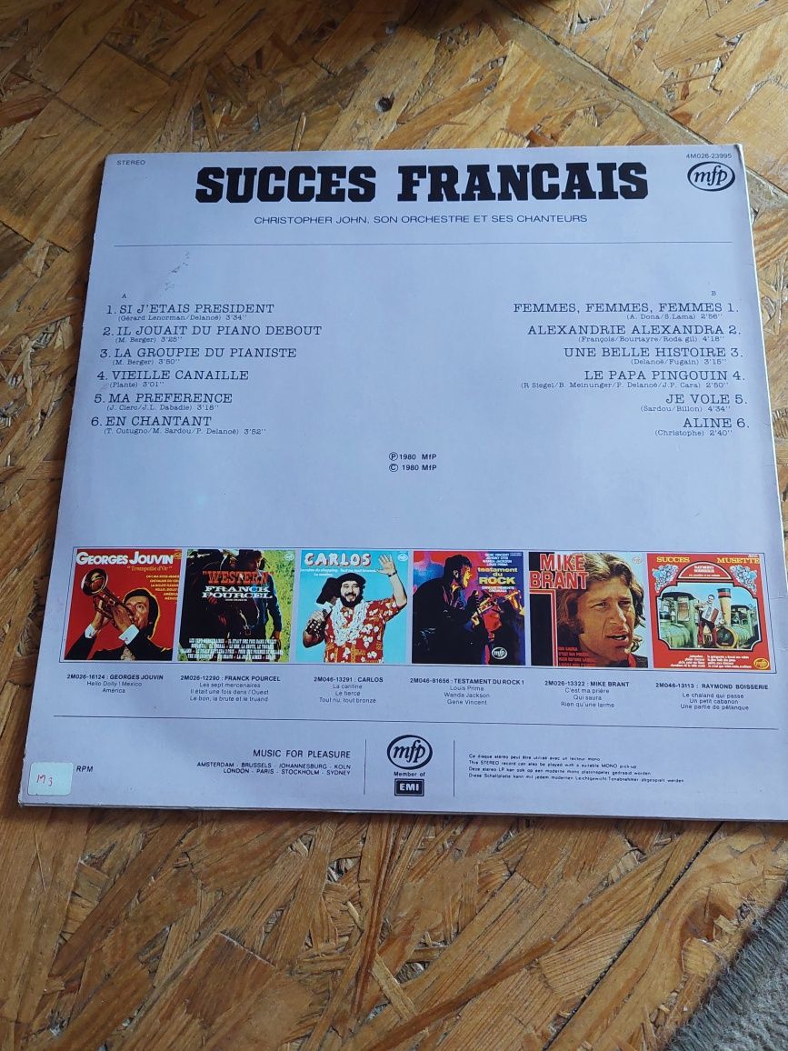 Płyta winylowa success francais