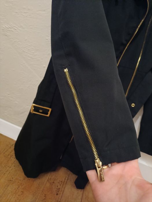 Zara klasyczny trencz płaszcz