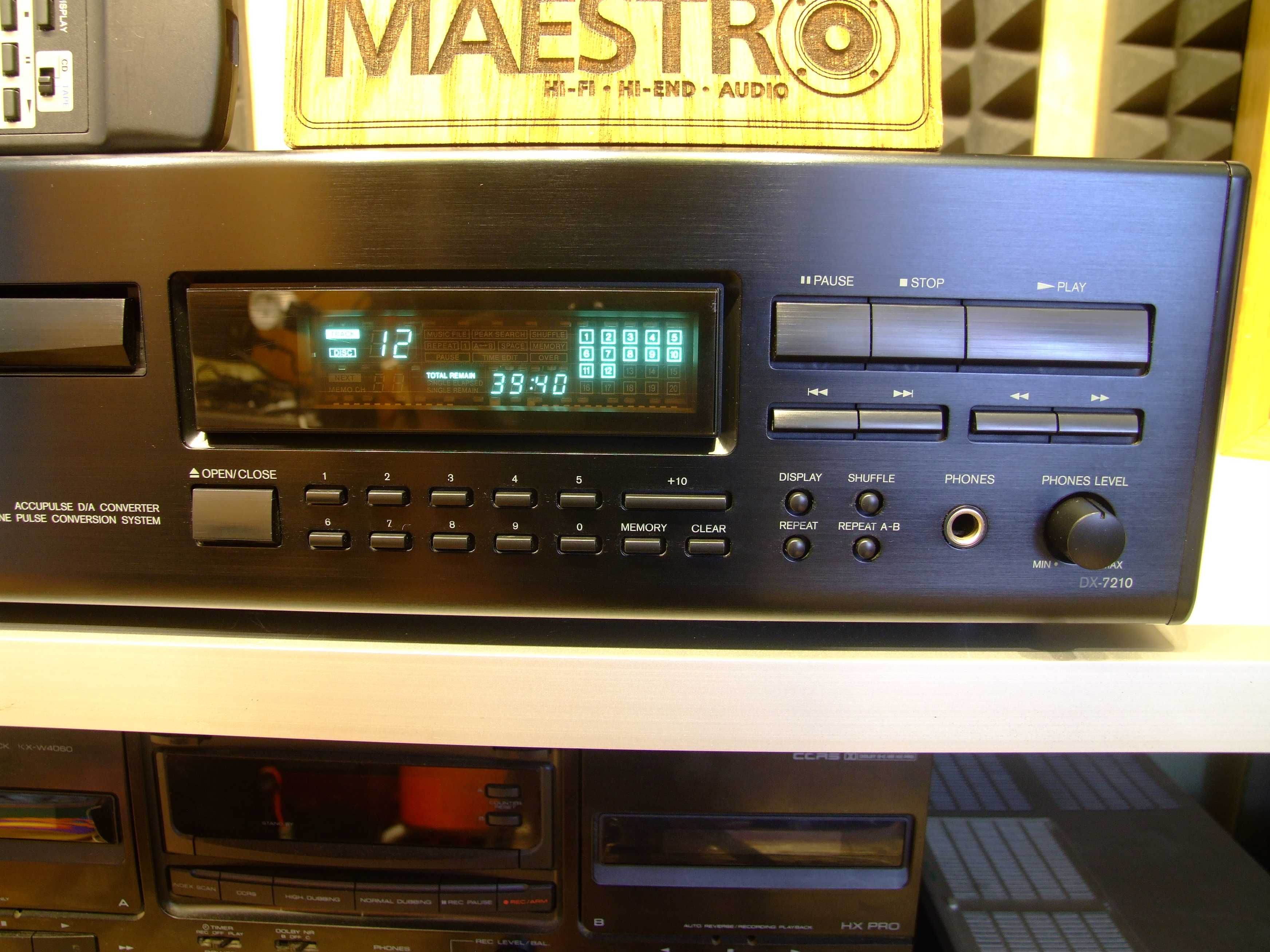 CD програвач Onkyo DX-7210. Пульт. Стан. Без передплати