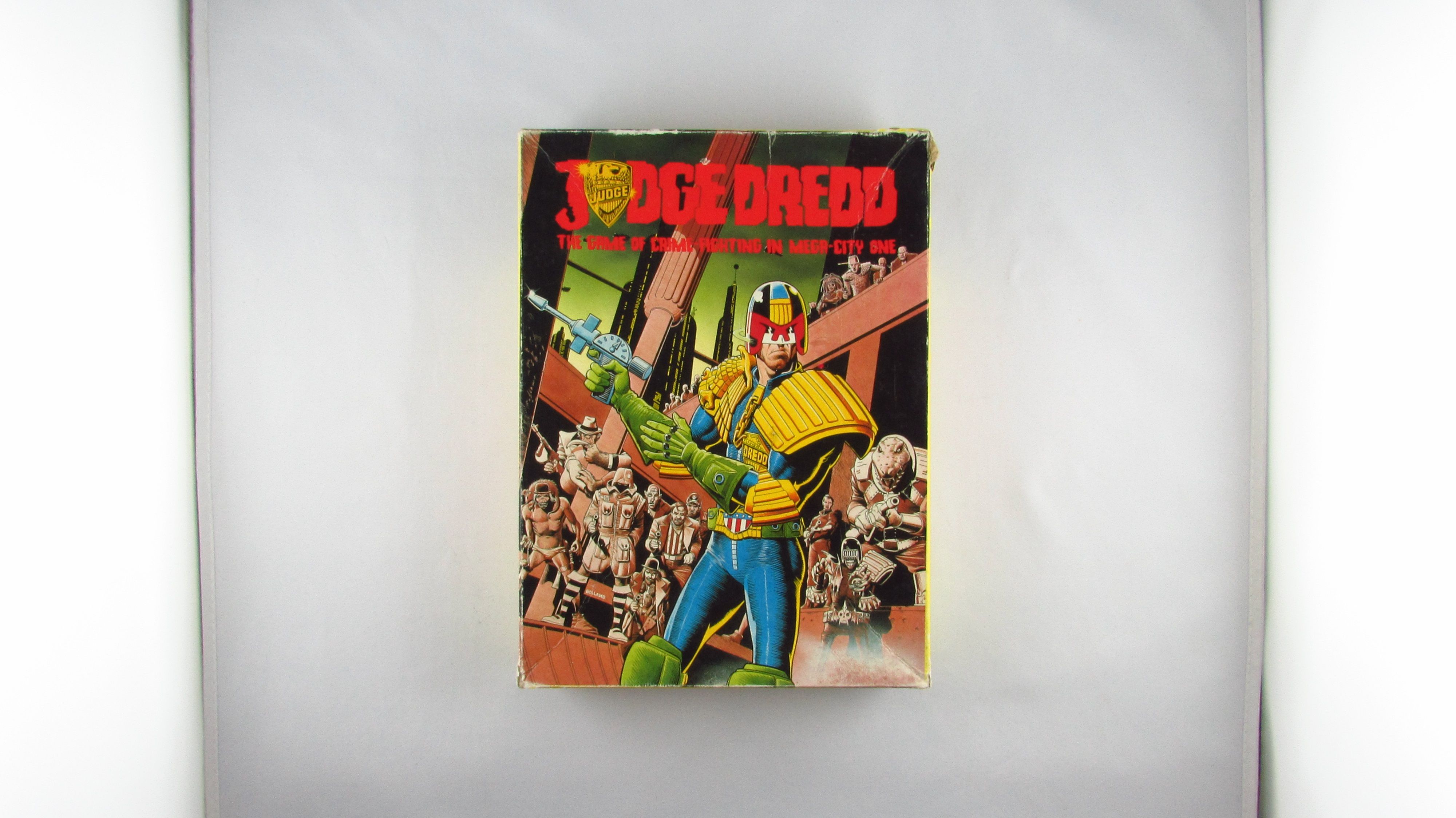 GAMES WORKSHOP - Judge Dredd Gra Planszowa 1982 r.