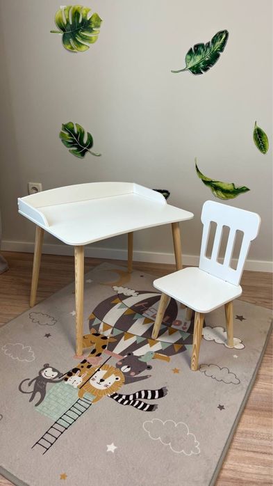 Дитячий стіл і стільчик столик та стільчик парта столик и стульчик