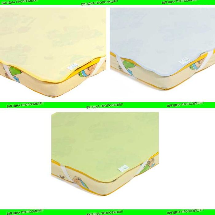 Наматрацник водонепроникний захисний чохол на матрац гіпоалергенний