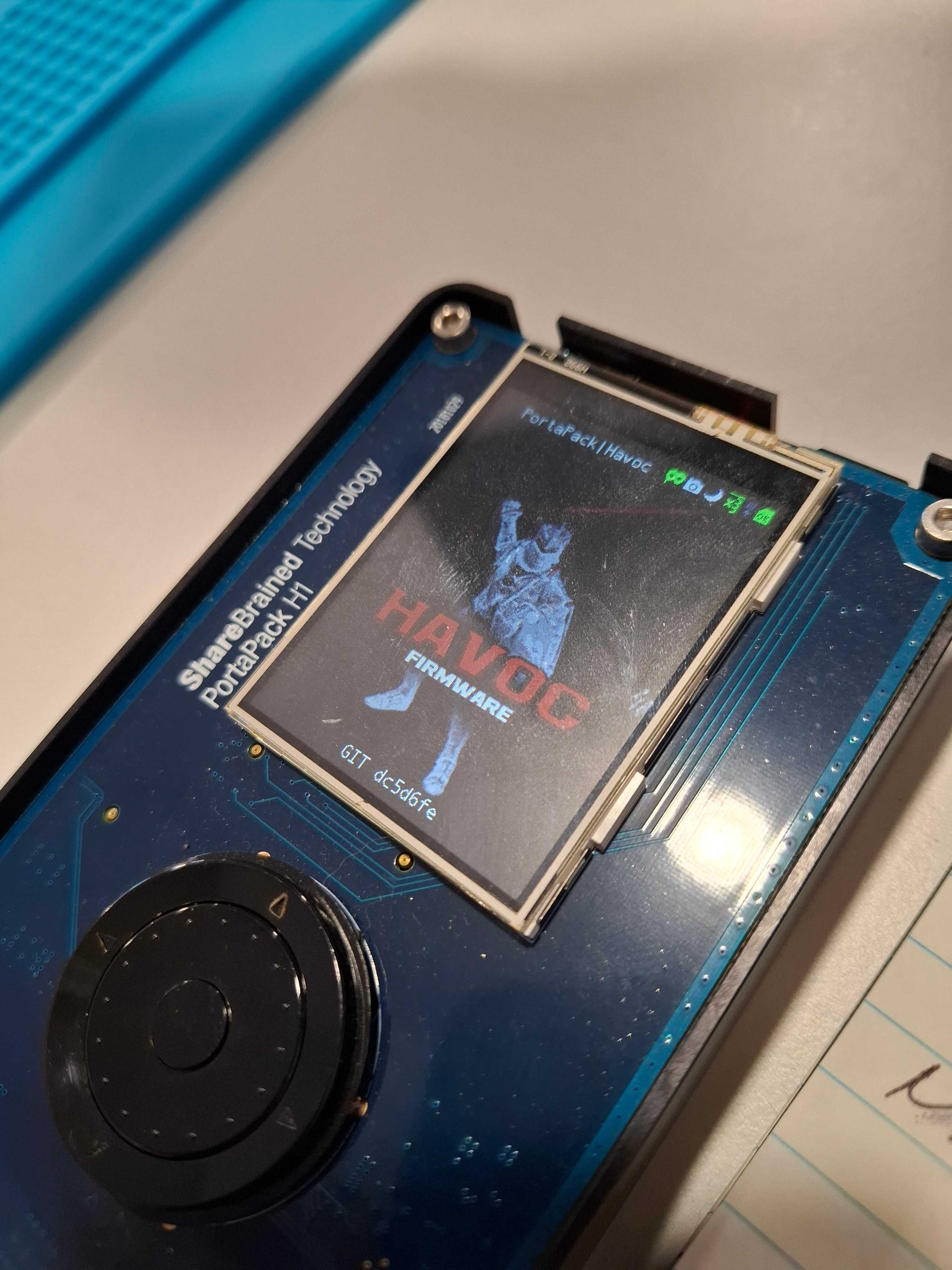 HackRF One + Portapack