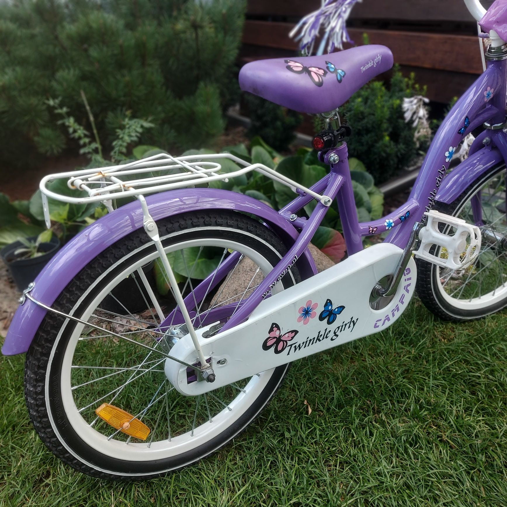 Rowerek Girly Butterfly 18 cali