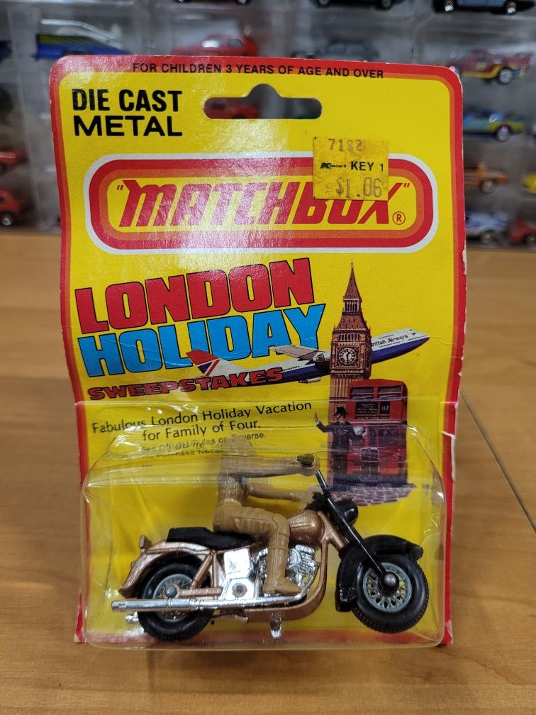 Matchbox Harley Dawidson England 1981r