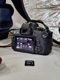 Câmara fotográfica Canon EOS 750D + Lentes e Acessórios