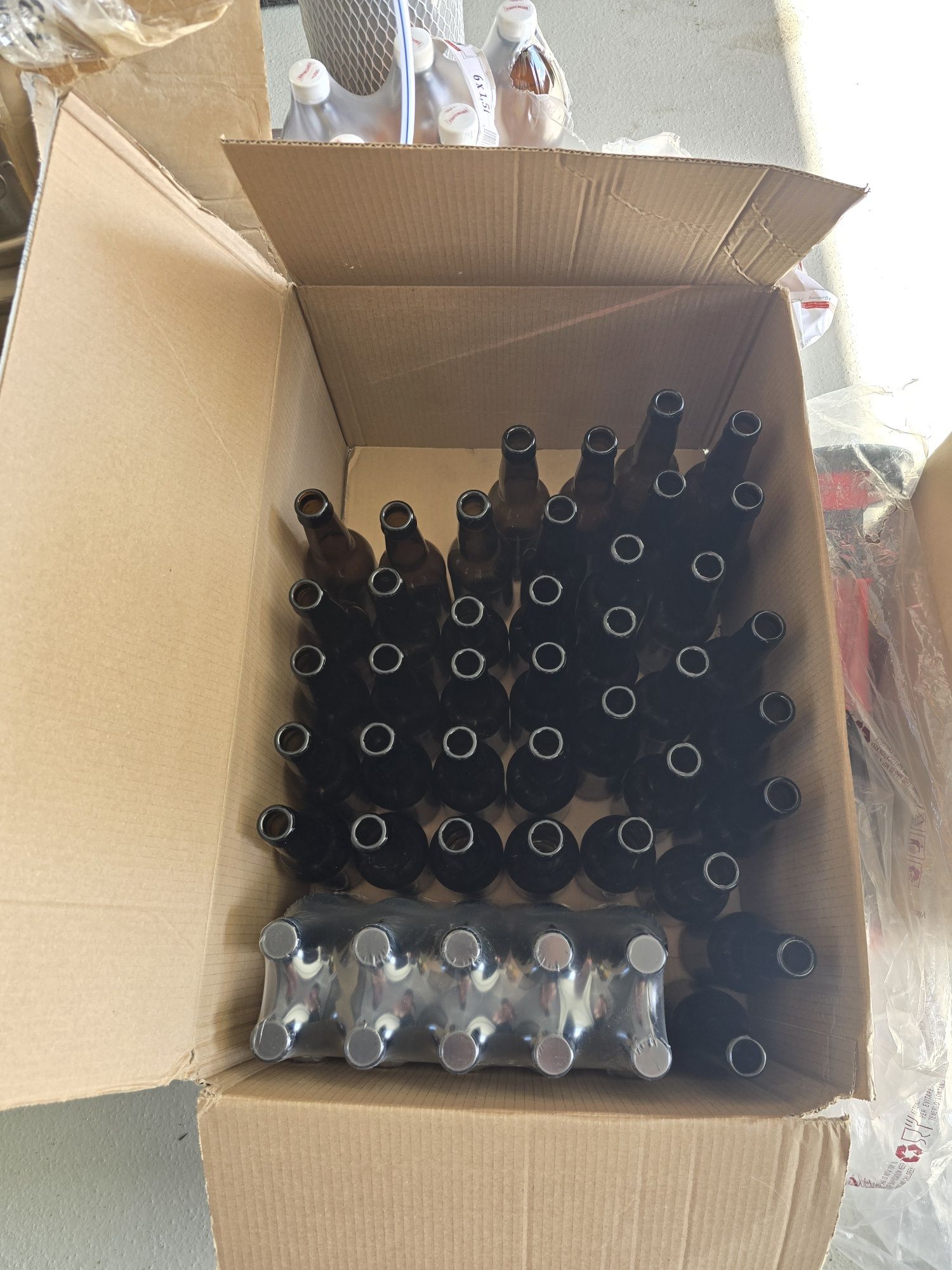 Butelki 330ml dluga szyjka do cydru, piwa.