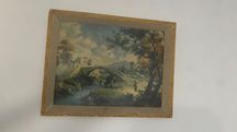 Quadro antigo: 46,5 x 36,5cm