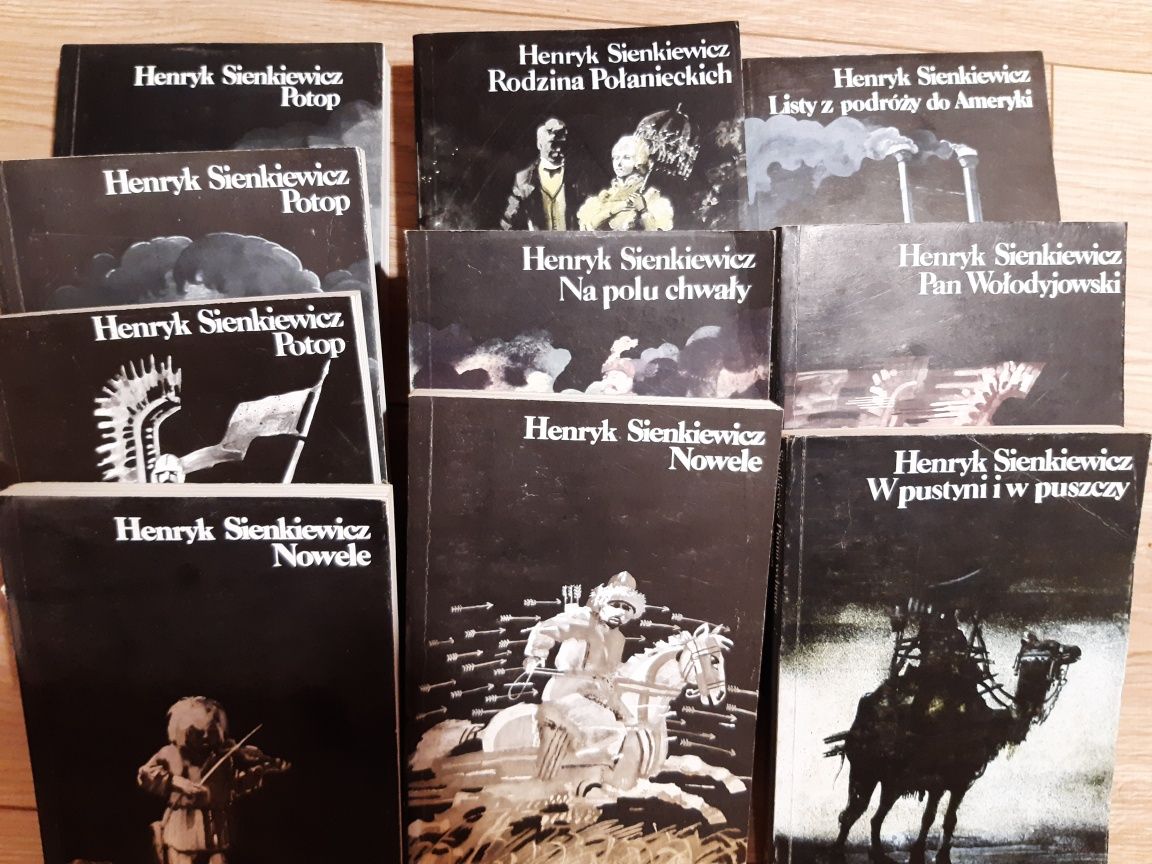 Henryk Sienkiewicz - Pisma wybrane 10 tomów PRL