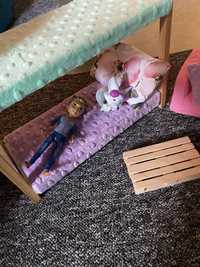 Łóżko piętrowe i kanapa dla Barbie