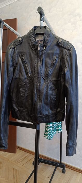 Кожанная косуха на девочку