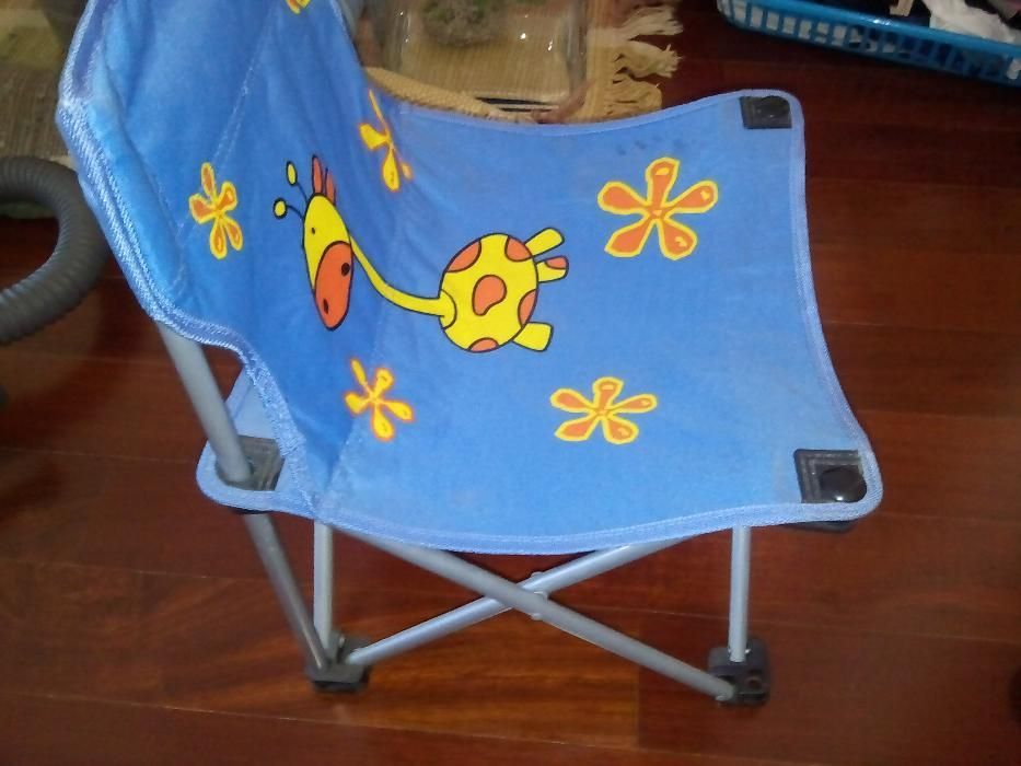 Cadeira criança dobrável