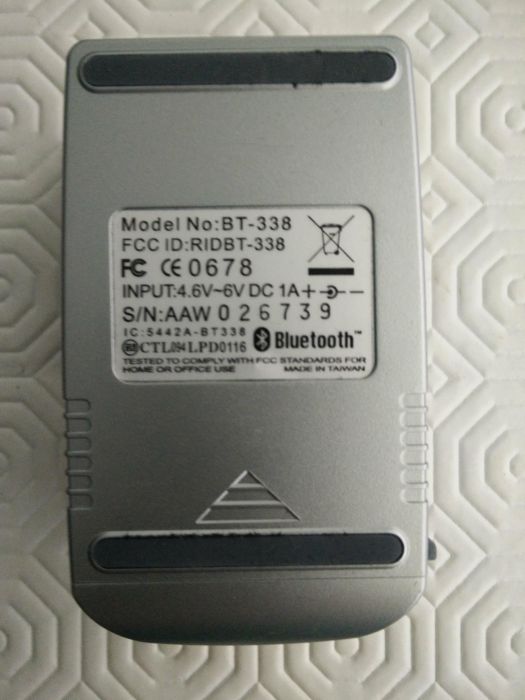 GlobalSat - Antena GPS Bluetooth portatil