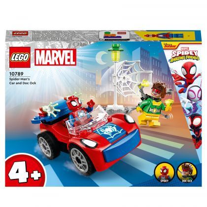 lego, Spiderman, auto, Doc Ock, 4+, 10789, ludziki, klocki, samochòd