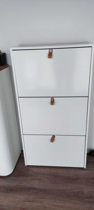 Sapateira branca 3 gavetas