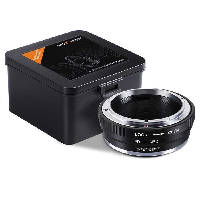 Adapter Canon FD na Sony E-mount Alpha Nex bezlusterkowce K&F Concept